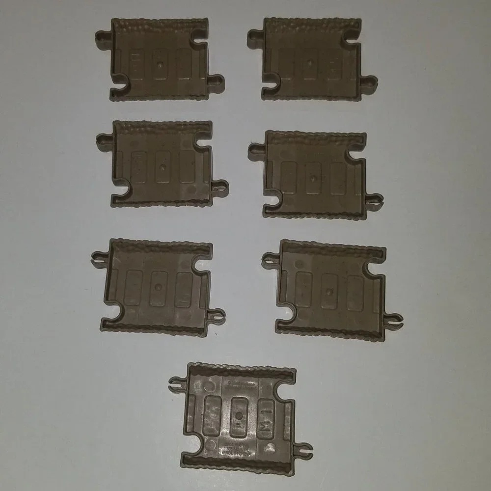 50 Gullane Brown Train Track Lot Mixed Straight Curved Switch Thomas Tank Engine